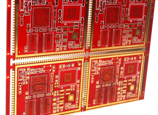 Edge plating 8 Layer ENIG Circuit Board